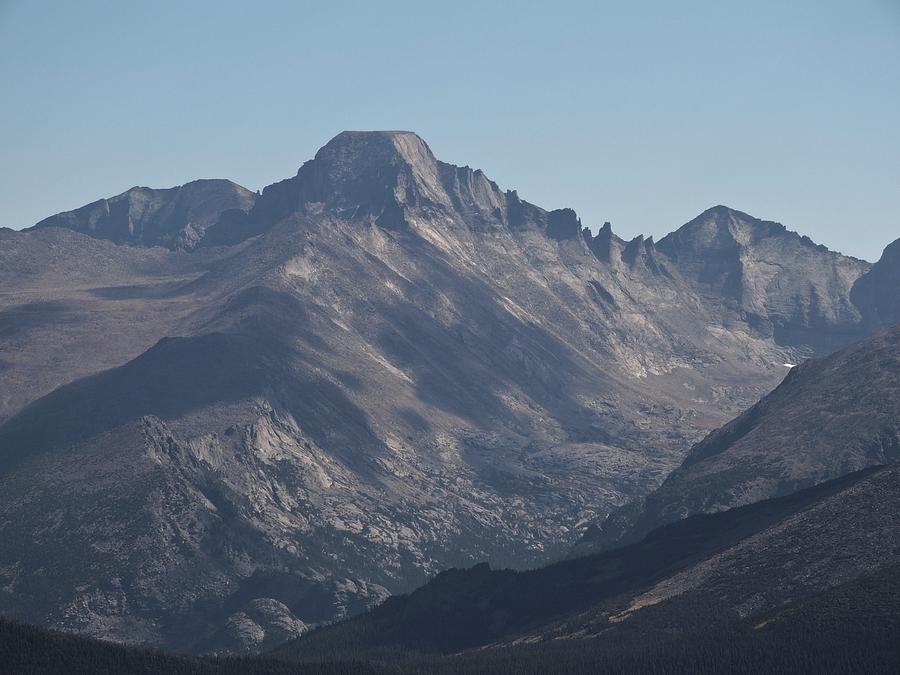 Mountain Photograph - Longs Peak by Connor Beekman
