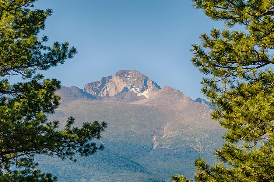 Longs Peak in Rocky Mountain National Park Photograph by Terri Morris