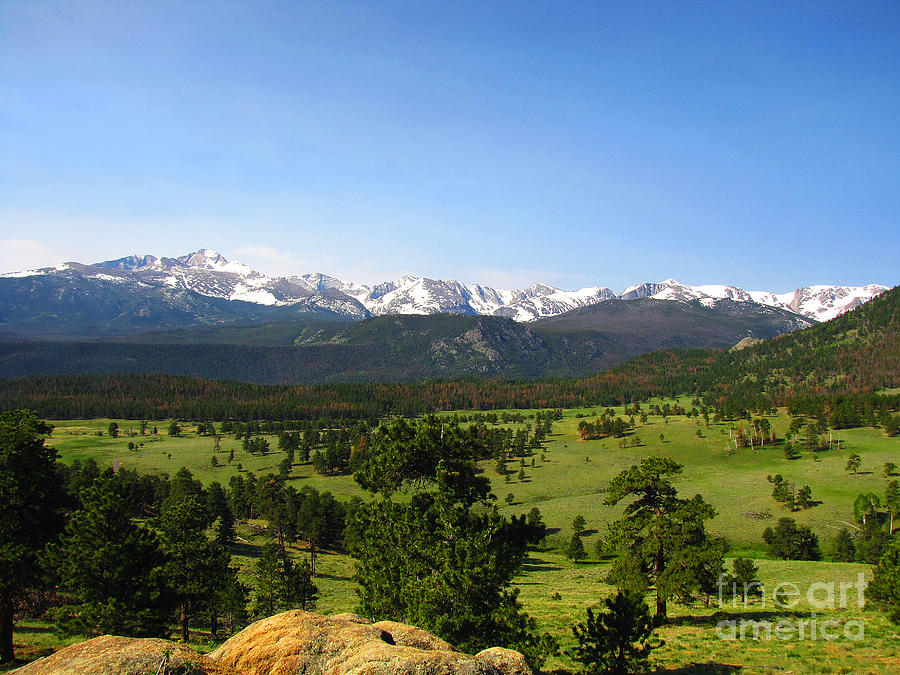 Longs Peak Photograph by Phil Welsher