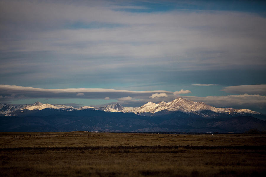Denver Photograph - Longs Peak by Ty Helbach
