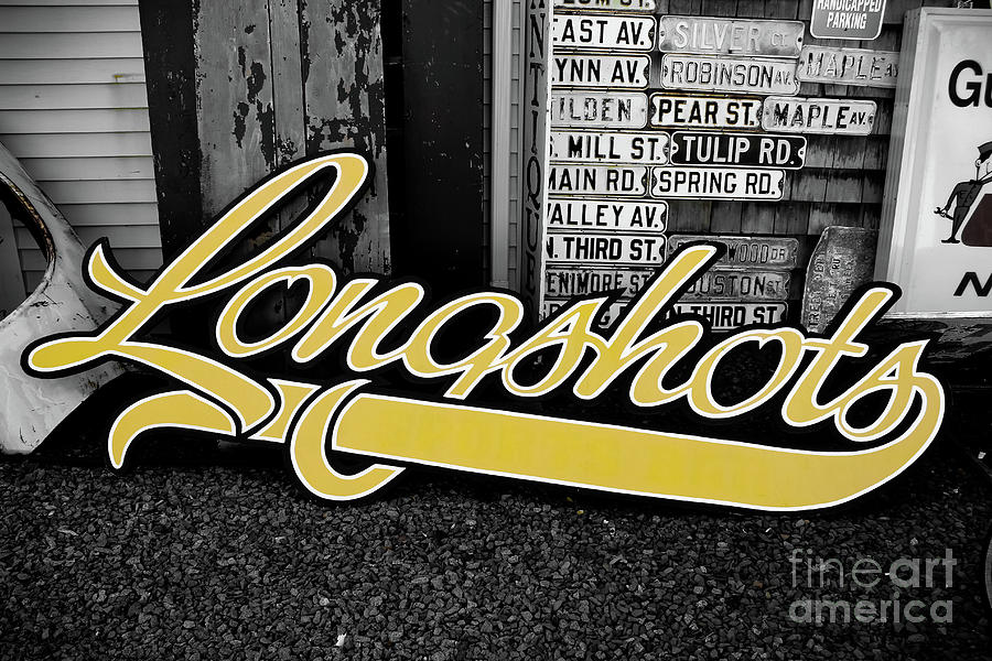 Longshots - Sign Photograph by Colleen Kammerer