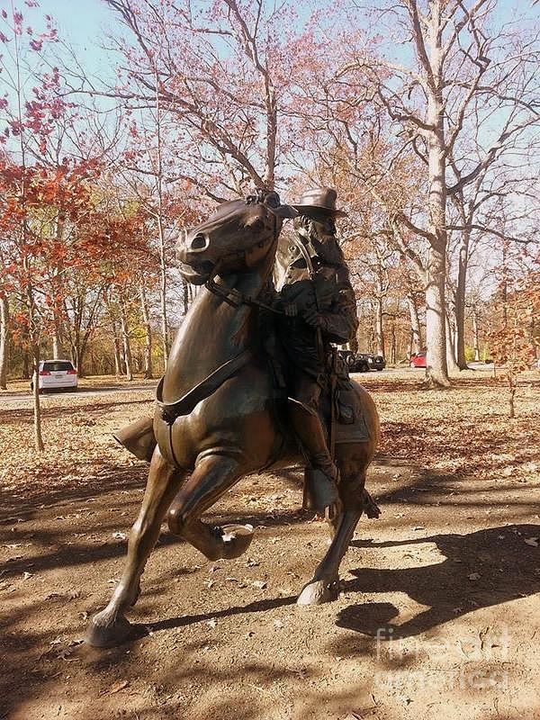 Longstreet Gettysburg Battlefield Photograph by William E Rogers - Fine ...