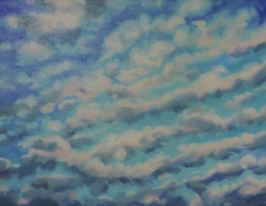 Summer Painting - Look-up by Phil Chadwick