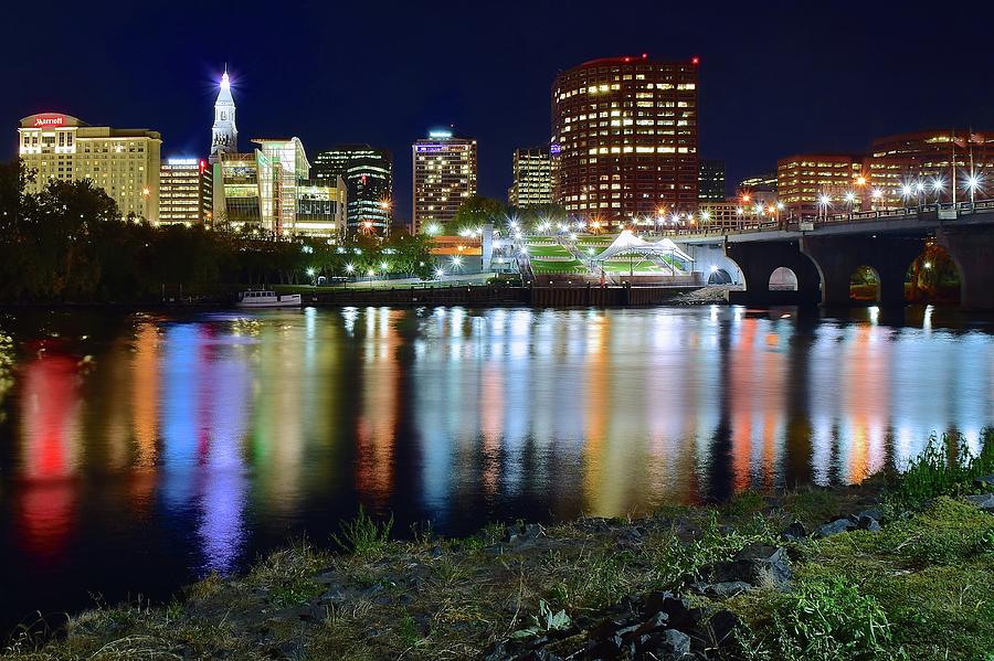 Looking Across the River in Hartford Photograph by Frozen in Time Fine Art Photography