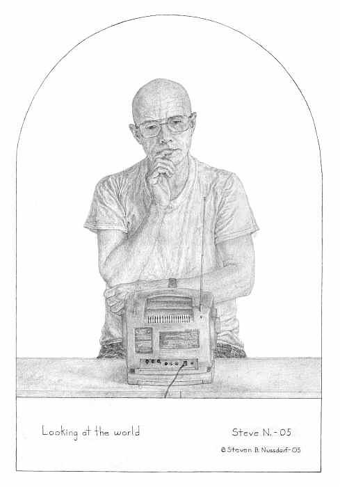 Looking at the world Print by Steven Nussdorf Looking at the world Print by Steven Nussdorf