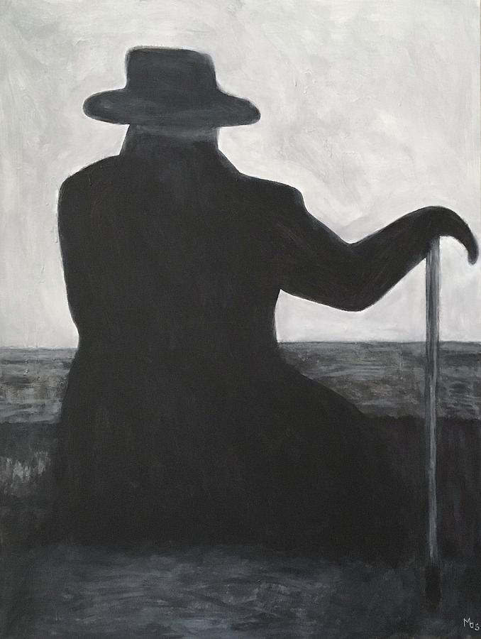 Looking back Painting by Michael Oliphant Pixels