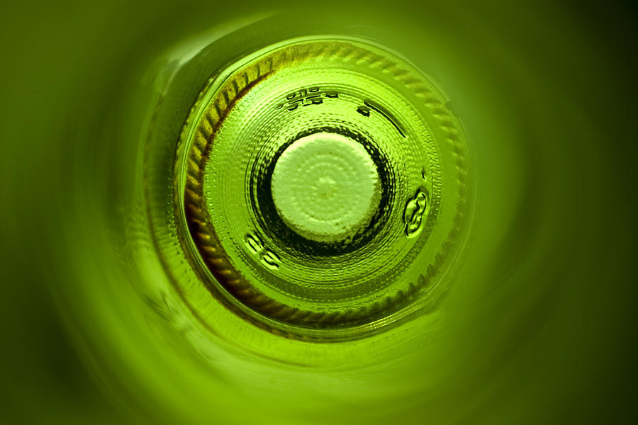 Looking deep into the bottle Photograph by Frank Tschakert