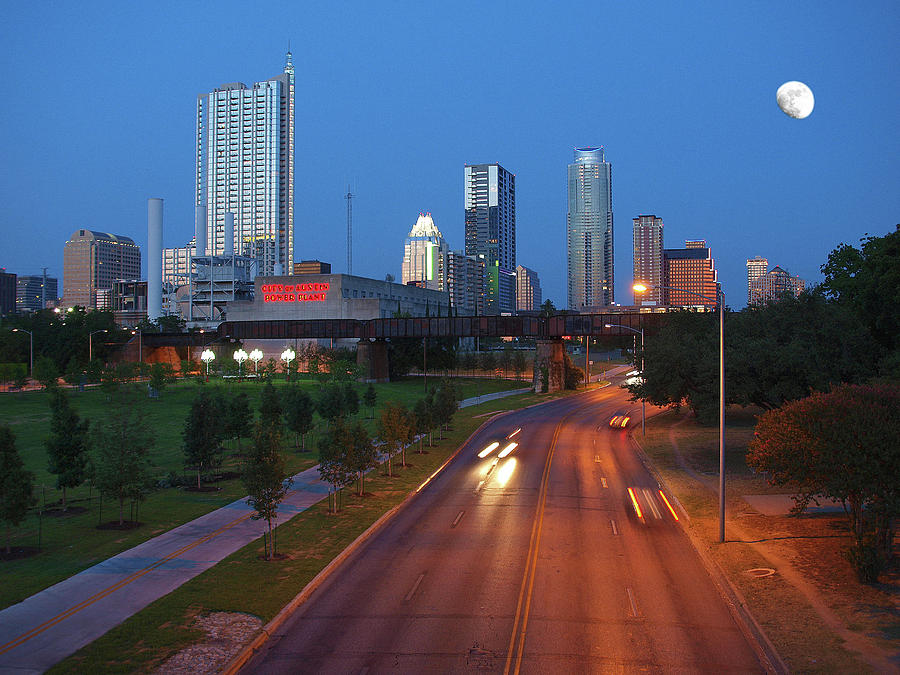 Looking East At Austin Photograph by James Granberry