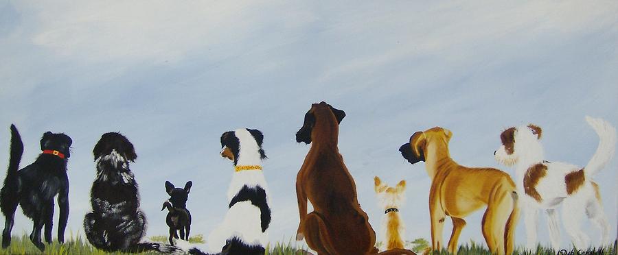 Looking For Our Forever Home Painting by Debra Campbell