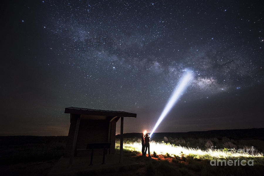 Looking for the Milkyway Photograph by Melany Sarafis