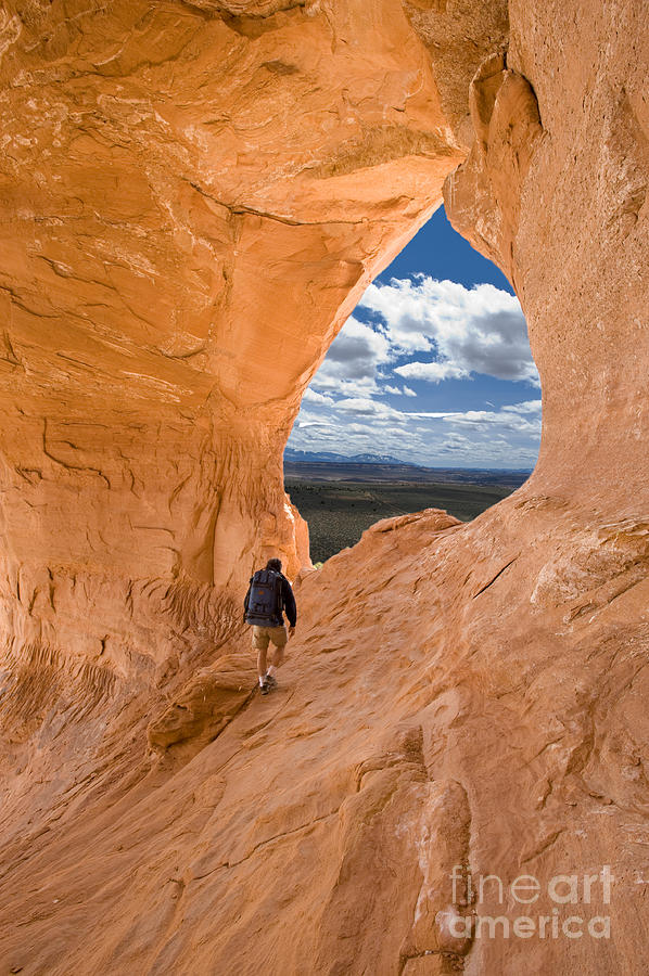 Looking Glass Arch, Utah Photograph by Howie Garber