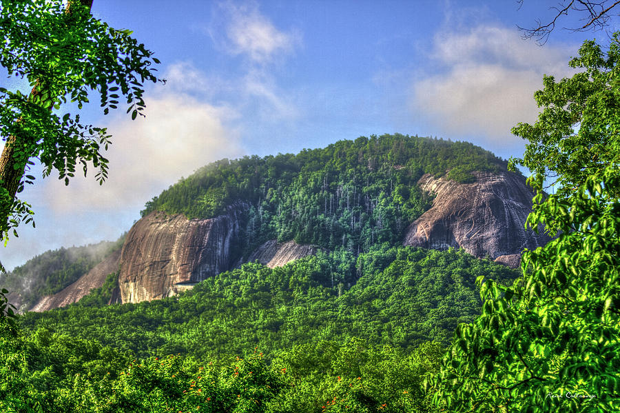 Brevard Nc Looking Glass Rock Close Up Blue Ridge Parkway Appalachian Mountains Art Photograph