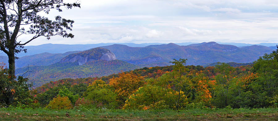 Looking Glass Rock in the Fall Photograph by Duane McCullough