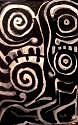 Tribal Painting - Looking by Indrid Cole Tribal Painting - Looking by Indrid Cole