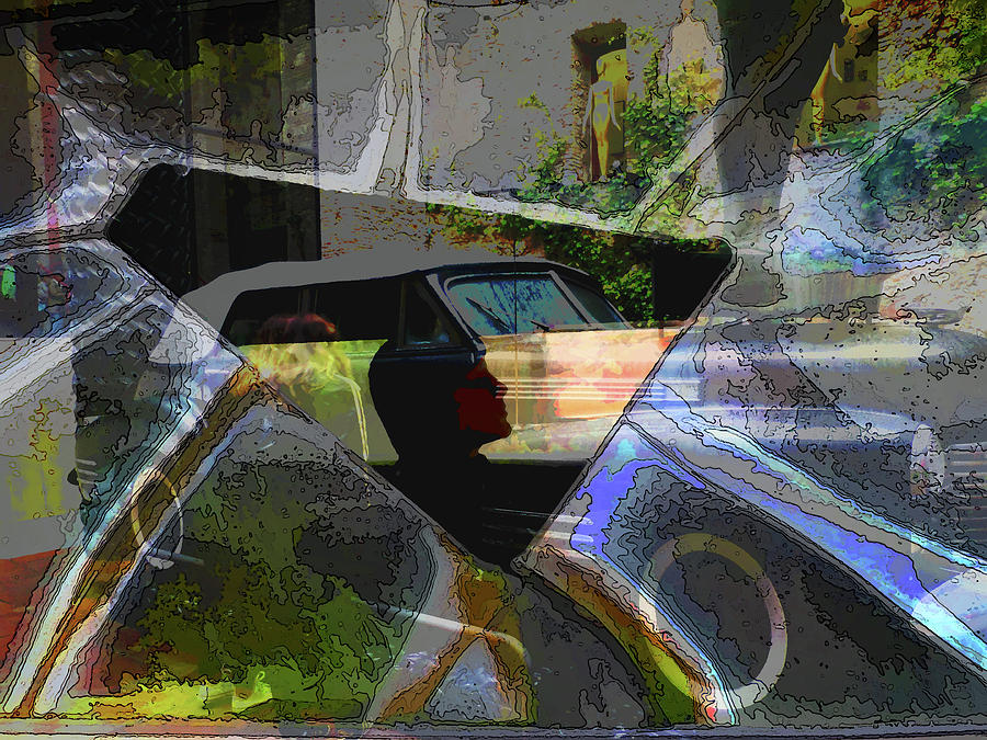 Looking Into Dalis Cadillac Digital Art by Karol Blumenthal