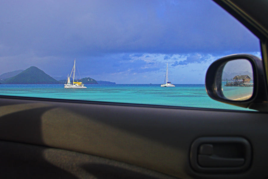 Looking out of my window-St Lucia Photograph by Chester Williams