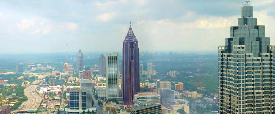 Looking Out Over Atlanta Photograph by Mike McGlothlen