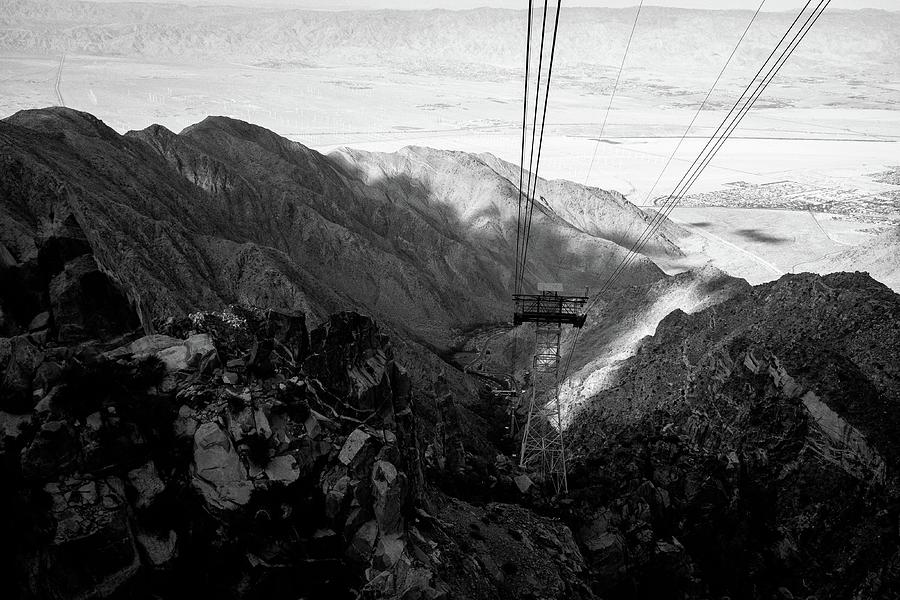 Summer Photograph - Looking Out Over Palm Springs From The Arial Tramway by Stephen Russell Shilling