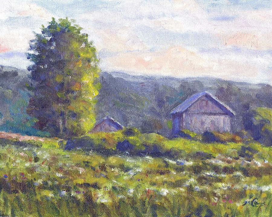 Looking South Painting by Michael Camp