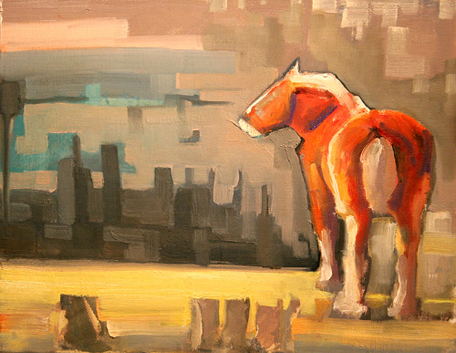 Looking to the Future Painting by Gregg Caudell