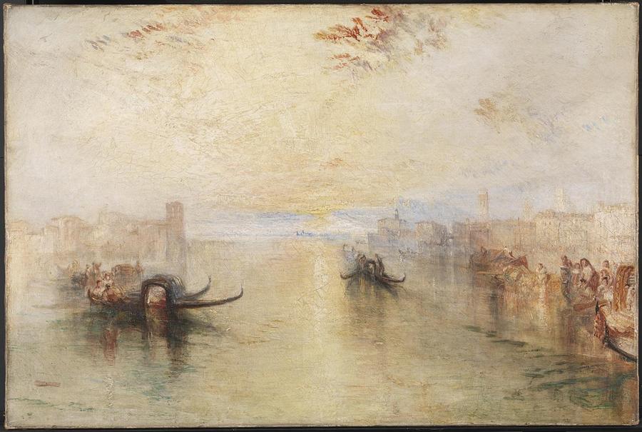 Looking towards Fusina Painting by Joseph Mallord Looking towards Fusina Painting by Joseph Mallord