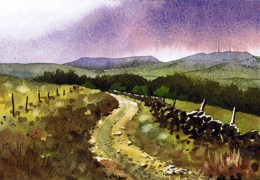 Looking Towards Pole Moor Painting by Paul Dene Marlor