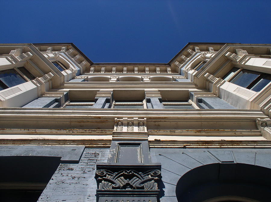 Building Photograph - Looking up by Valerie Josi