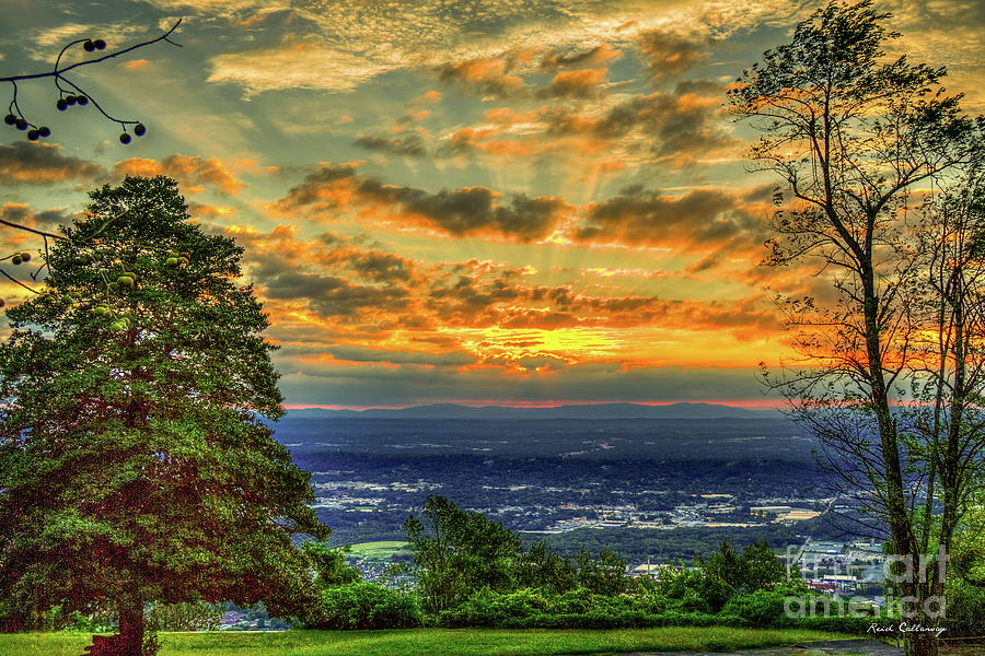 Lookout Mountain Sunrise Chattanooga Tennessee Art Photograph