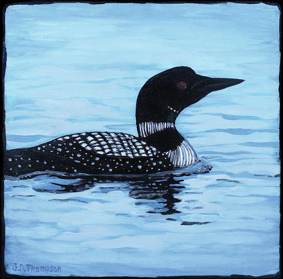 Loon Painting by Gisele D Thompson - Fine Art America