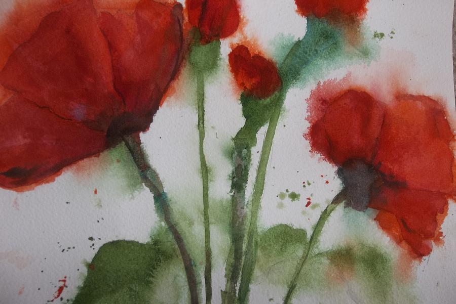 Loose Poppies by Audrey Bunchkowski Loose Poppies by Audrey Bunchkowski