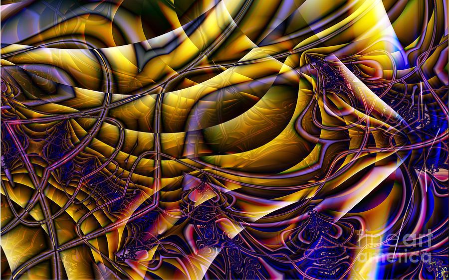 Loosely Woven Digital Art by Ronald Bissett