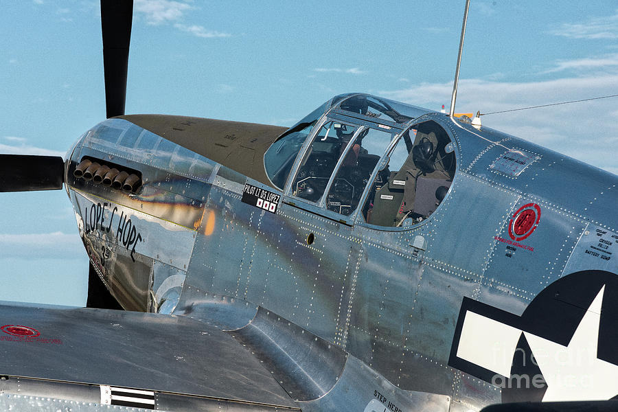 Lopes Hope 3rd P-51 Photograph by Paul Quinn