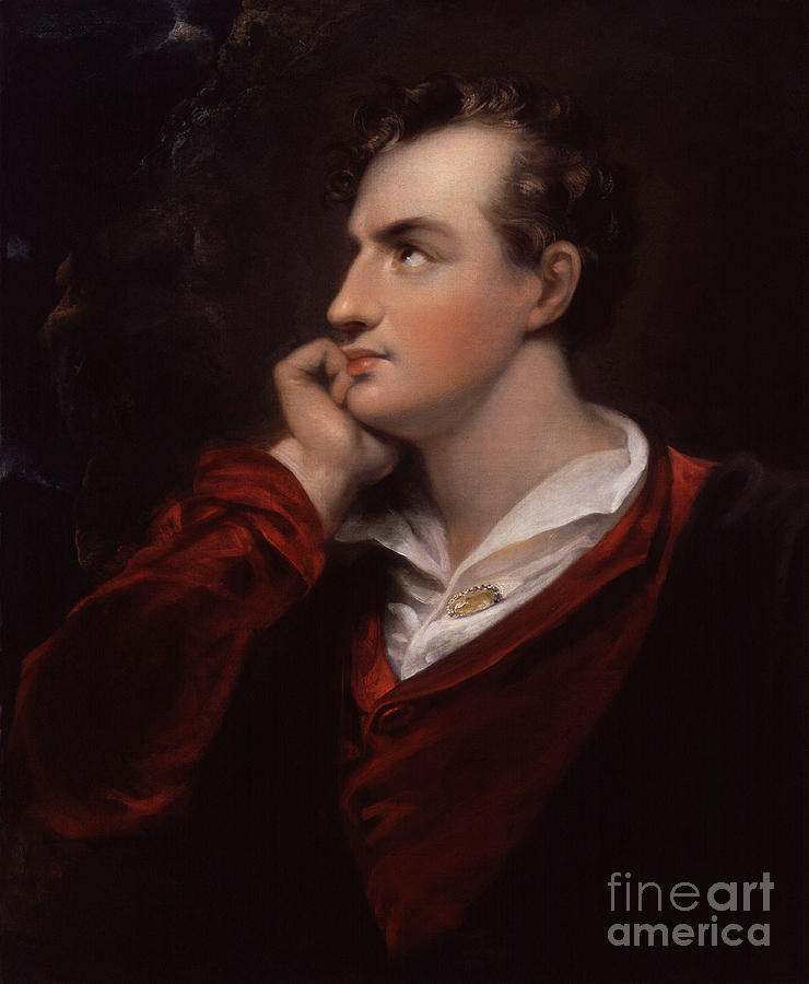 Lord Byron, English Romantic Poet Photograph by Science Source