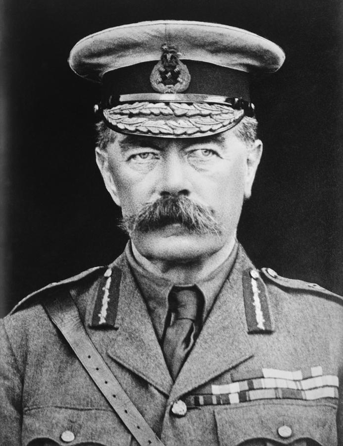 Lord Herbert Kitchener Photograph by War Is Hell Store
