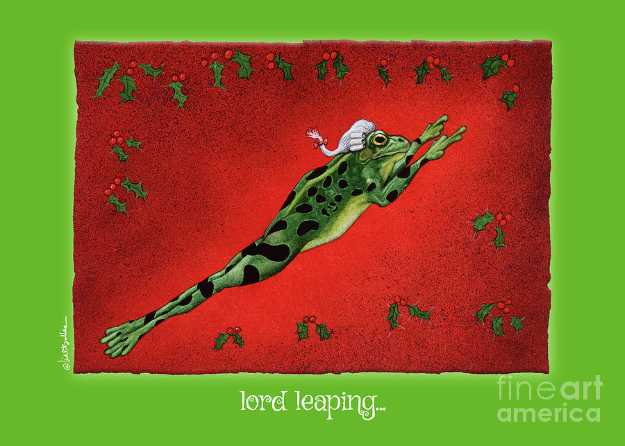 Lord Leaping... Painting by Will Bullas