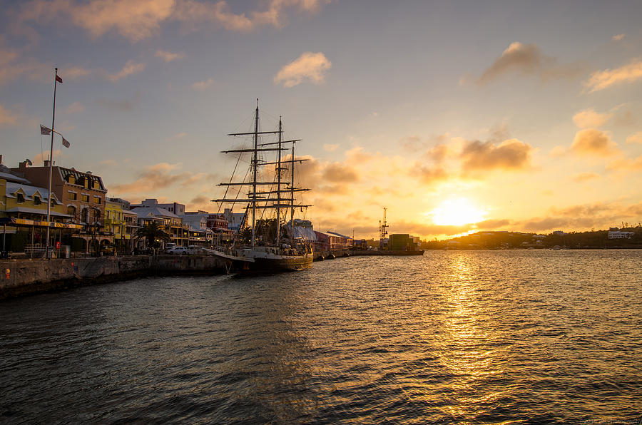 Lord Nelson at Sunrise in Hamilton Photograph by Jeff at JSJ Photography