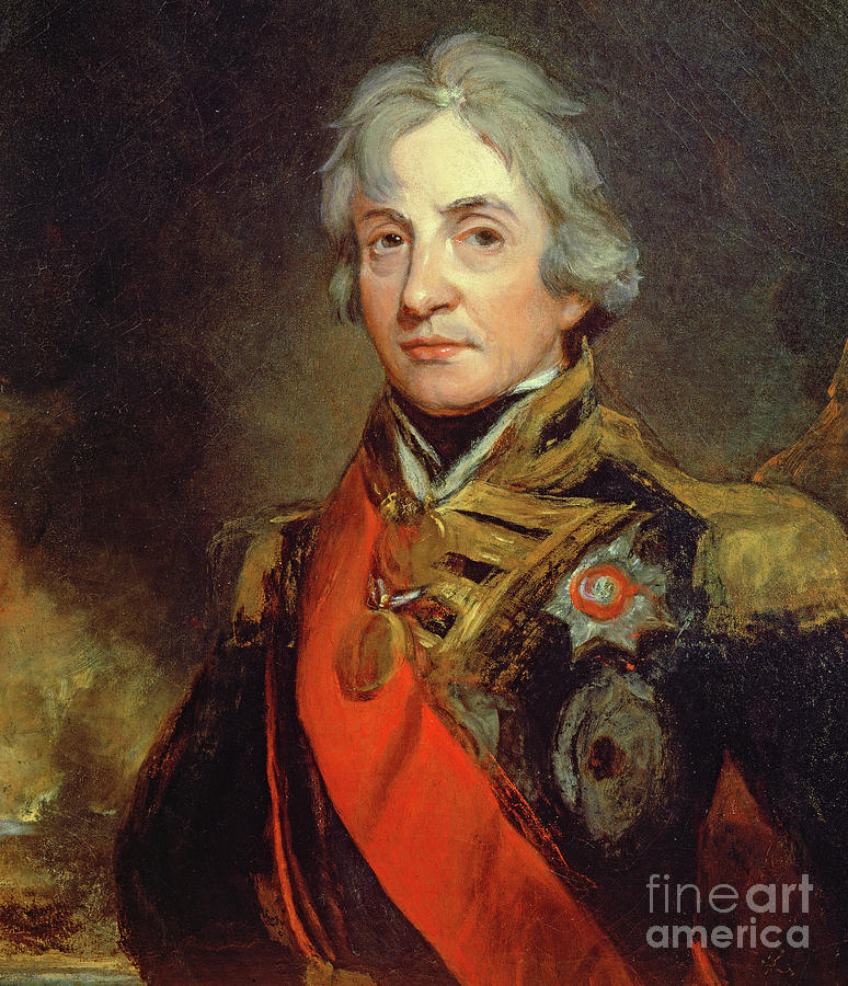 Lord Nelson Painting by John Hoppner