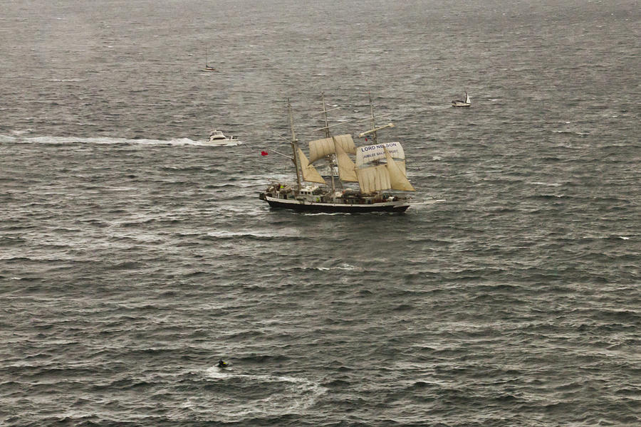 Lord Nelson Photograph - Lord Nelson Enters Sydney Harbour by Miroslava Jurcik