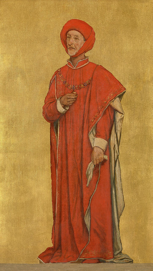 Lord Painting - Lord Of Gruuthuuse by Albert De Vriendt Lord Painting - Lord Of Gruuthuuse by Albert De Vriendt