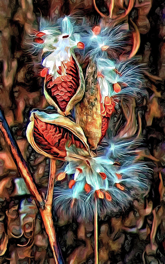 Nature Photograph - Lord of the Dance - Paint by Steve Harrington
