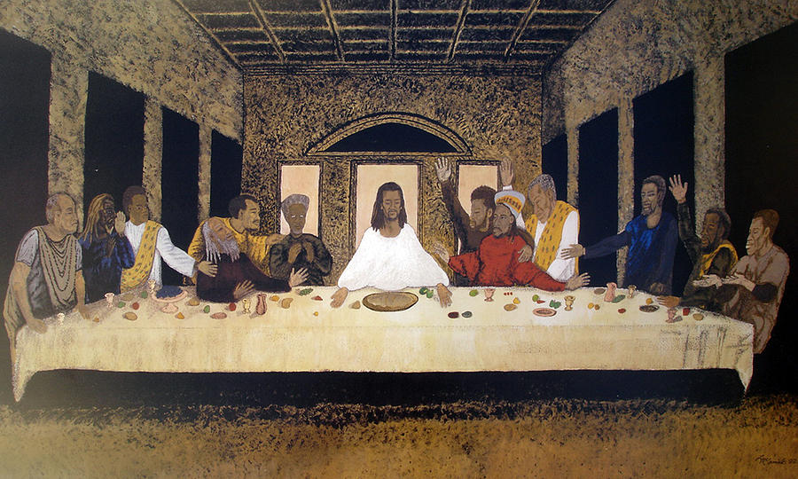 Lord Supper Painting by Lee McCormick