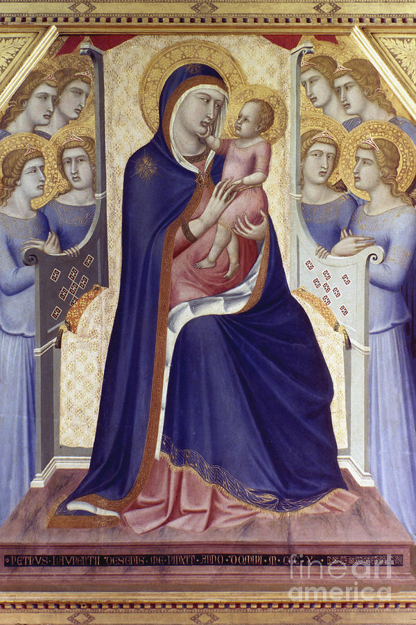 Lorenzetti: Madonna Photograph by Granger