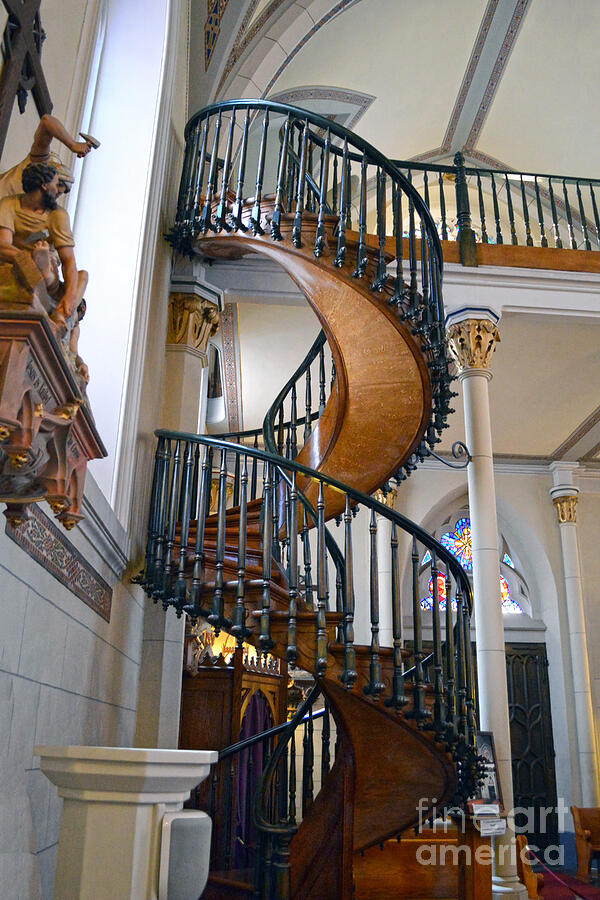 Loretto Chapel Miraculous Stairway Photograph