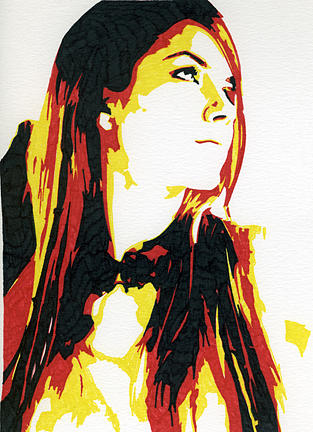 Women Painting - Lori by Michael James Toomy Women Painting - Lori by Michael James Toomy