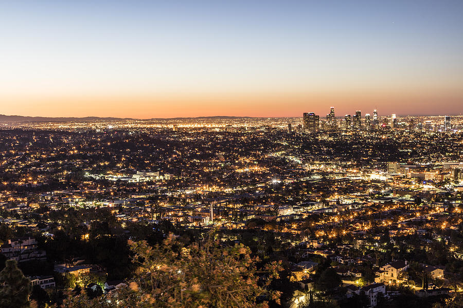 Los Angeles Sunrise Photograph by John McGraw