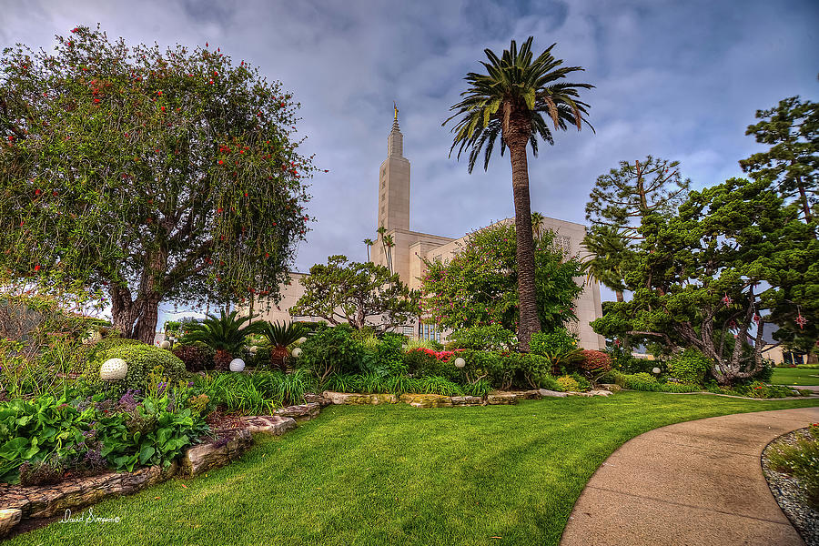Los Angeles California Temple Photograph