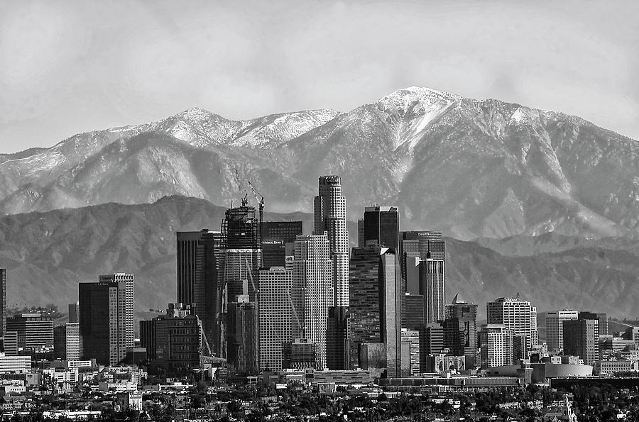 Los Angeles Photograph by Cheryl Day