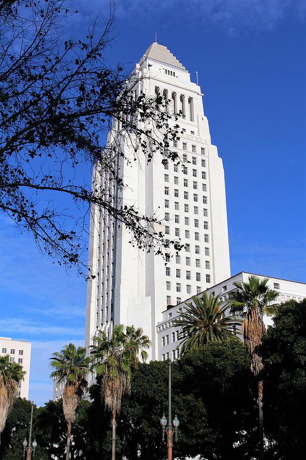 Los Angeles City Hall Photograph by Caroline Lomeli - Fine Art America