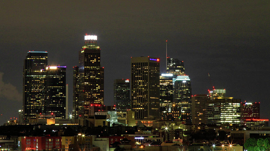 Los Angeles City Lights Photograph by Shoal Hollingsworth