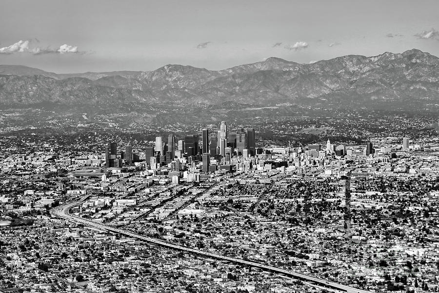 Los Angeles City Views Photograph by Chuck Kuhn